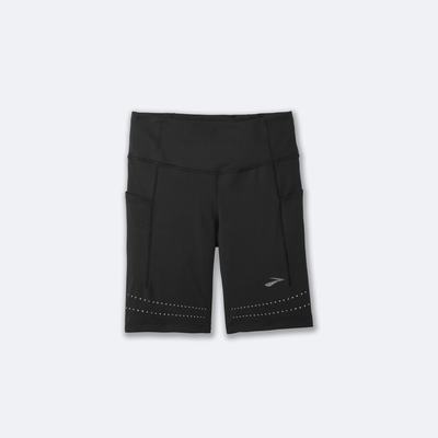 Mallas Brooks Method 8" Short Tight Mujer Negras | NCE716230