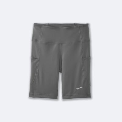 Mallas Brooks Method 8" Short Tight Mujer Gris | SOI961423