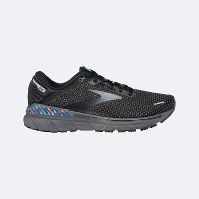 Zapatillas Running Brooks Adrenaline GTS 22 Hombre Negras/Azules | CPI046798