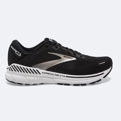 Zapatillas Running Brooks Adrenaline GTS 22 Mujer Negras/Plateadas/Gris Oscuro | JTQ045876