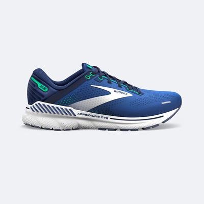 Zapatillas Running Brooks Adrenaline GTS 22 Hombre Azules/Verde | UXZ235187