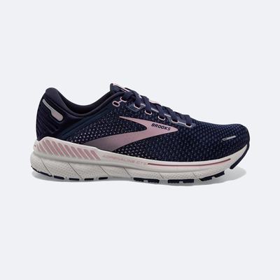 Zapatillas Running Brooks Adrenaline GTS 22 Mujer Azul Marino | XLH378694