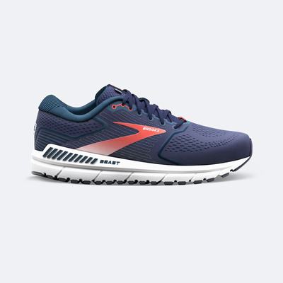 Zapatillas Running Brooks Beast '20 Hombre Azul Marino/Rojas | MSZ408173