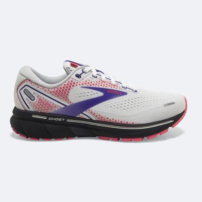 Zapatillas Running Brooks Ghost 14 Mujer Blancas/Moradas/Coral | CFT392780