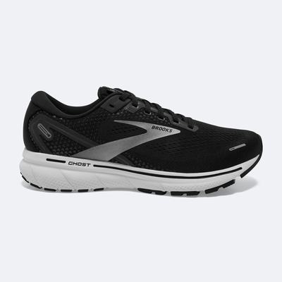 Zapatillas Running Brooks Ghost 14 Mujer Negras/Blancas/Plateadas | PWY308547