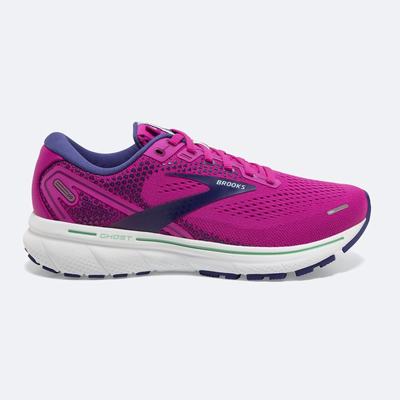 Zapatillas Running Brooks Ghost 14 Mujer Rosas/Verde/Azul Marino | XMB689024