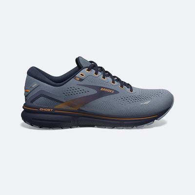 Zapatillas Running Brooks Ghost 15 Hombre Gris/Azul Marino | IMD082693