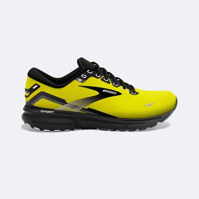 Zapatillas Running Brooks Ghost 15 Hombre Amarillo/Negras | INF097285