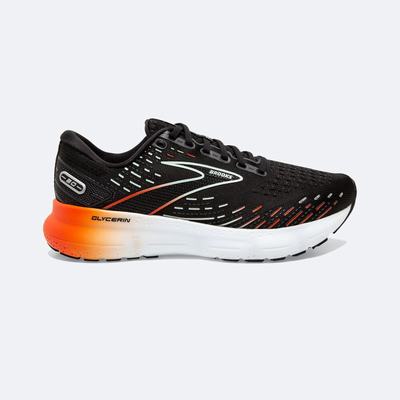 Zapatillas Running Brooks Glycerin 20 Mujer Negras/Rojas | YGI296703