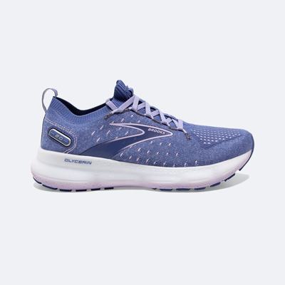 Zapatillas Running Brooks Glycerin StealthFit 20 Mujer Azules/Blancas | XOV932614