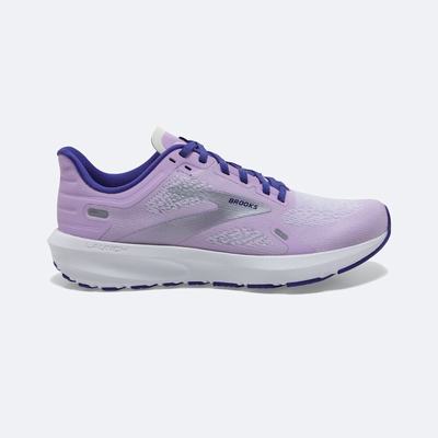 Zapatillas Running Brooks Launch 9 Mujer Rosas/Azul Marino/Plateadas | ENU670581