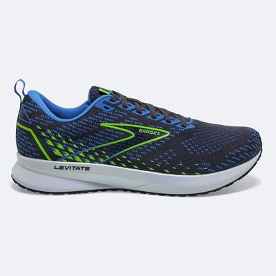 Zapatillas Running Brooks Levitate 5 Hombre Azules/Verde | VSA106928