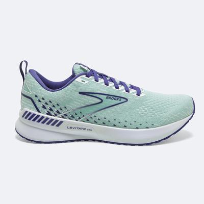 Zapatillas Running Brooks Levitate GTS 5 Mujer Verde/Azul Marino Azules/Blancas | PNH148326