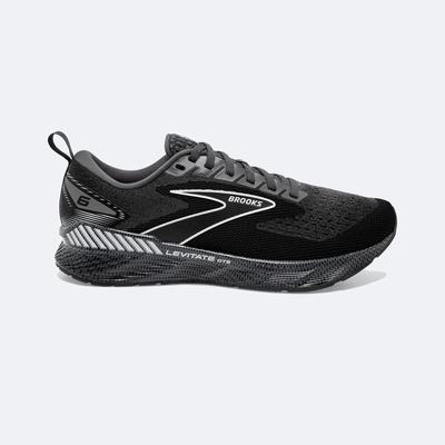 Zapatillas Running Brooks Levitate GTS 6 Hombre Negras/Blancas | MON946580