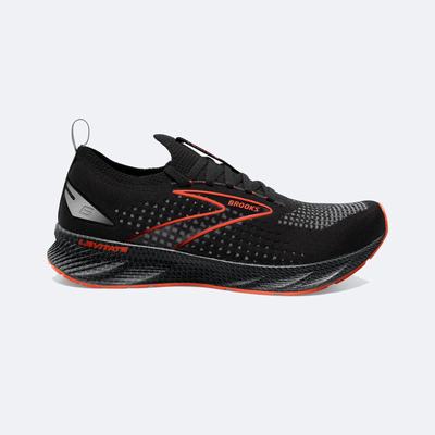 Zapatillas Running Brooks Levitate StealthFit 6 Hombre Negras/Naranjas | GRE862391