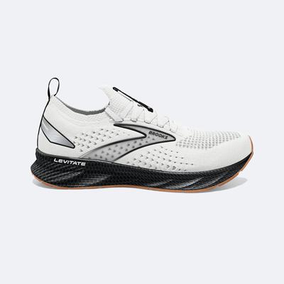 Zapatillas Running Brooks Levitate StealthFit 6 Hombre Blancas/Negras | LWT870163