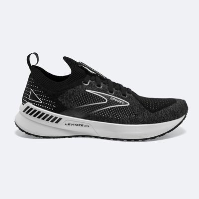 Zapatillas Running Brooks Levitate StealthFit GTS 5 Mujer Negras/Gris/Blancas | NUJ142507