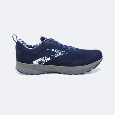 Zapatillas Running Brooks Revel 5 Hombre Azules/Azules/Blancas | LYH723948