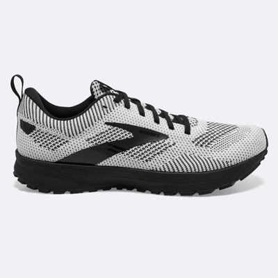 Zapatillas Running Brooks Revel 5 Hombre Blancas/Negras | RUY346587