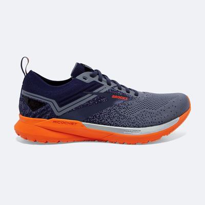 Zapatillas Running Brooks Ricochet 3 Hombre Azul Marino/Gris/Rojas Oscuro | EGX680324