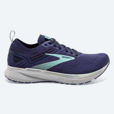 Zapatillas Running Brooks Ricochet 3 Mujer Azul Marino/Azules | TBJ439056