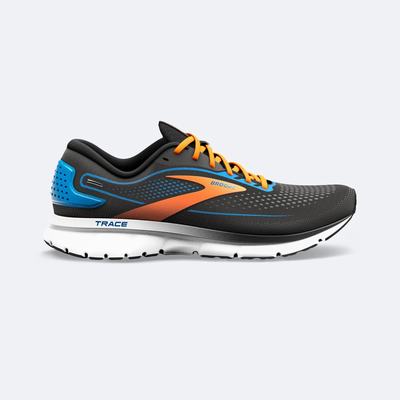 Zapatillas Running Brooks Trace 2 Hombre Negras/Azules/Naranjas | PCS405268