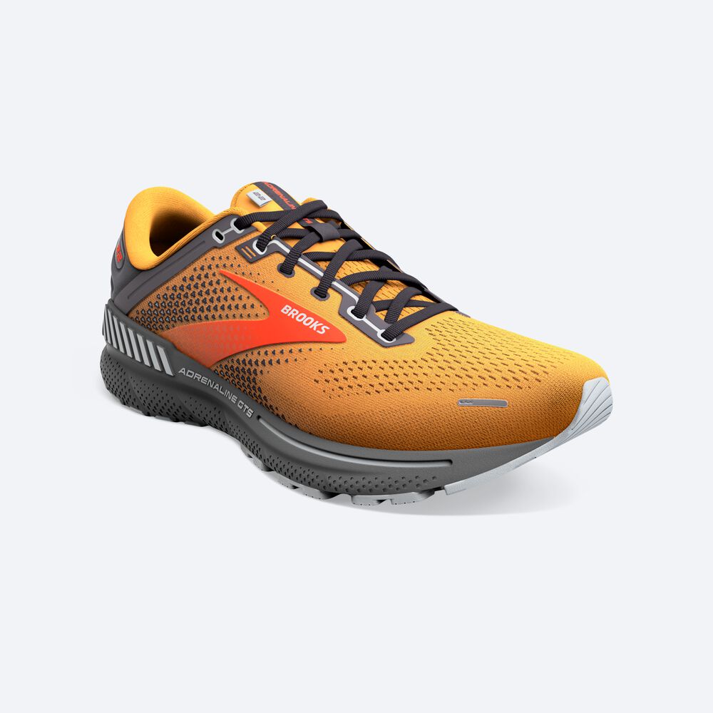 Zapatillas Running Brooks Adrenaline GTS 22 Hombre Naranjas | AEY847562