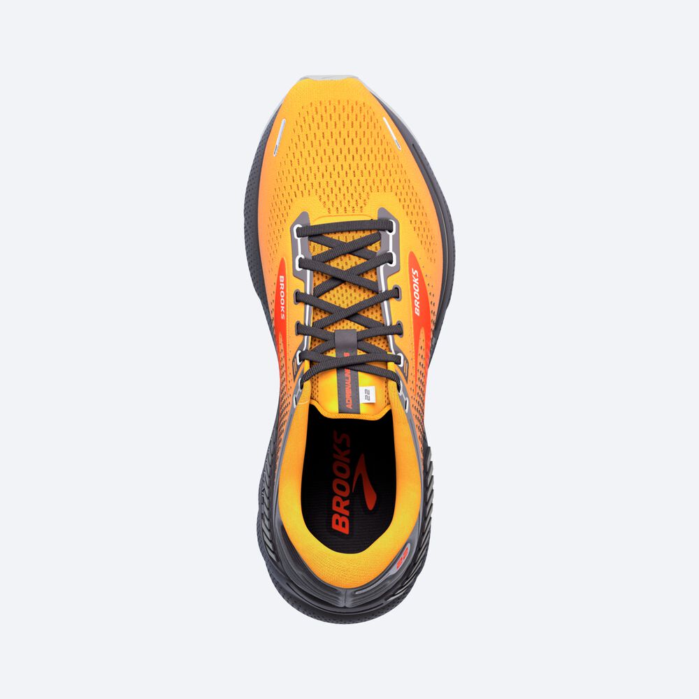 Zapatillas Running Brooks Adrenaline GTS 22 Hombre Naranjas | AEY847562