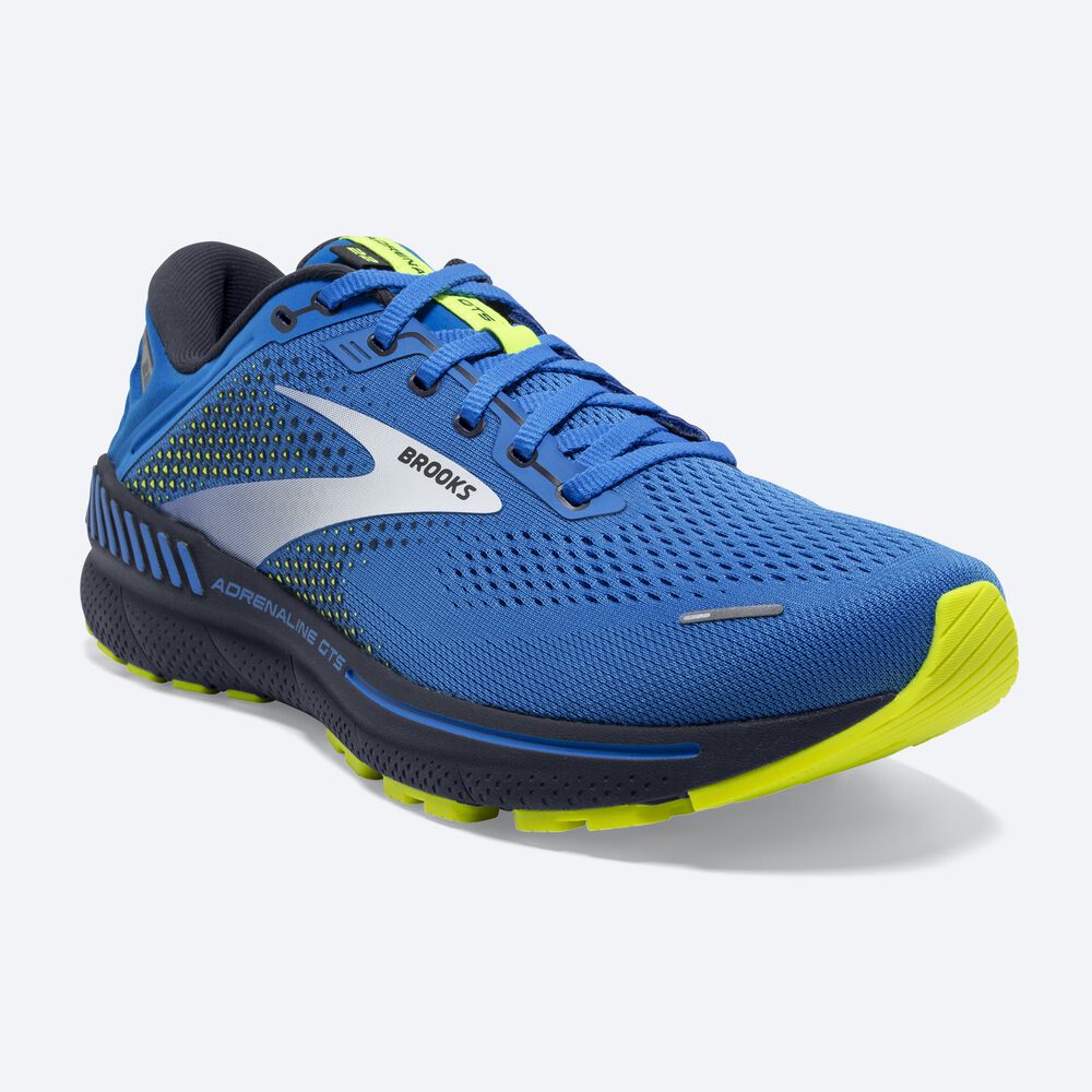 Zapatillas Running Brooks Adrenaline GTS 22 Hombre Azules | AYU079583