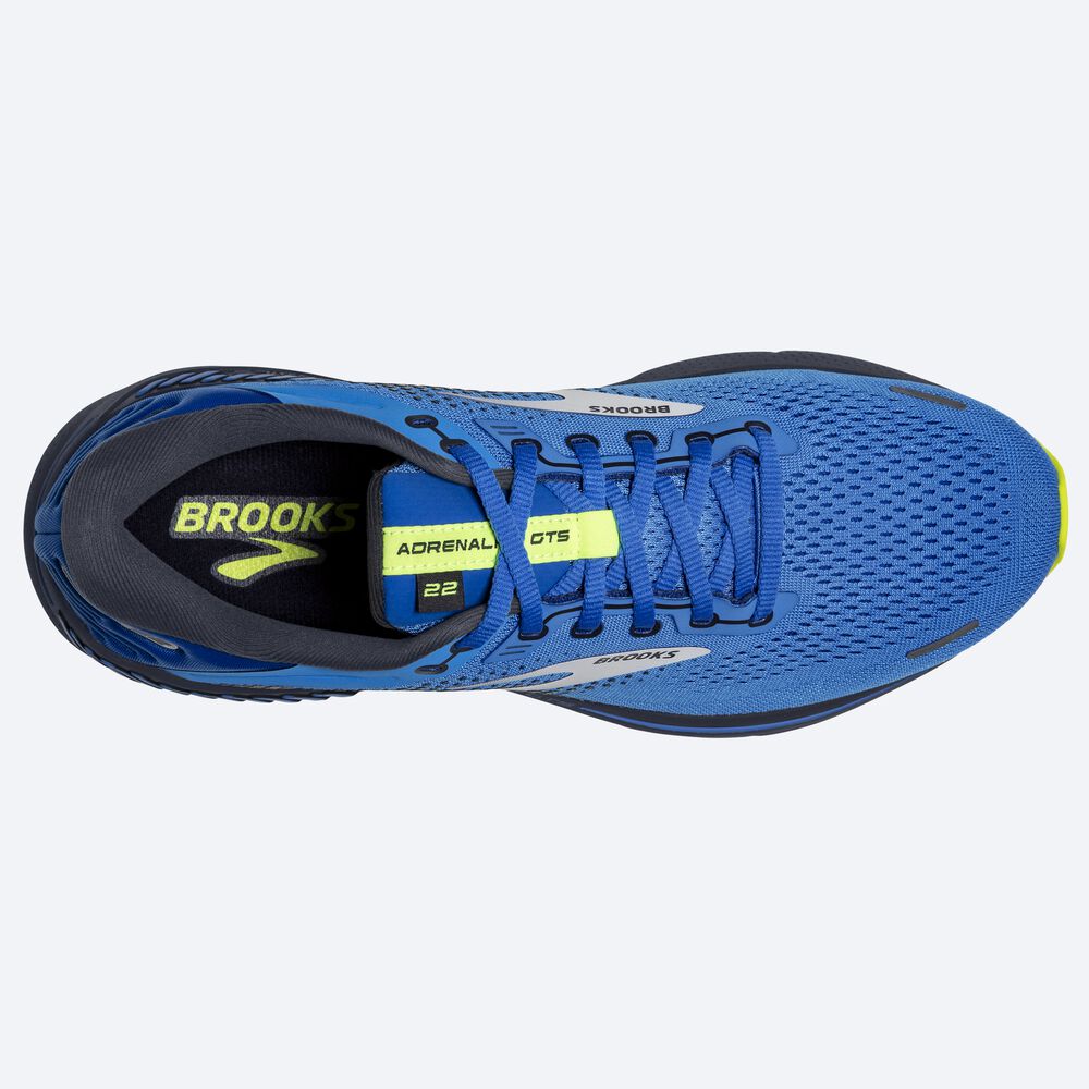 Zapatillas Running Brooks Adrenaline GTS 22 Hombre Azules | AYU079583