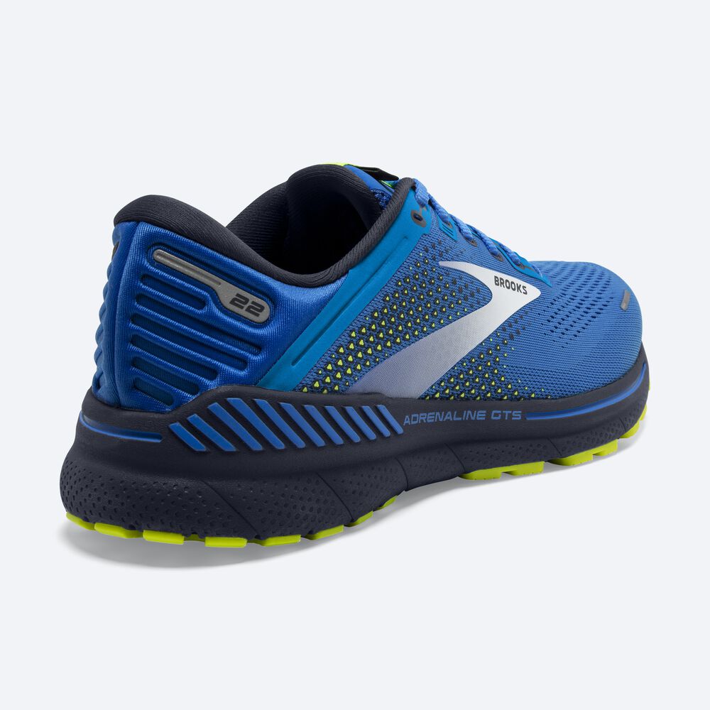 Zapatillas Running Brooks Adrenaline GTS 22 Hombre Azules | AYU079583