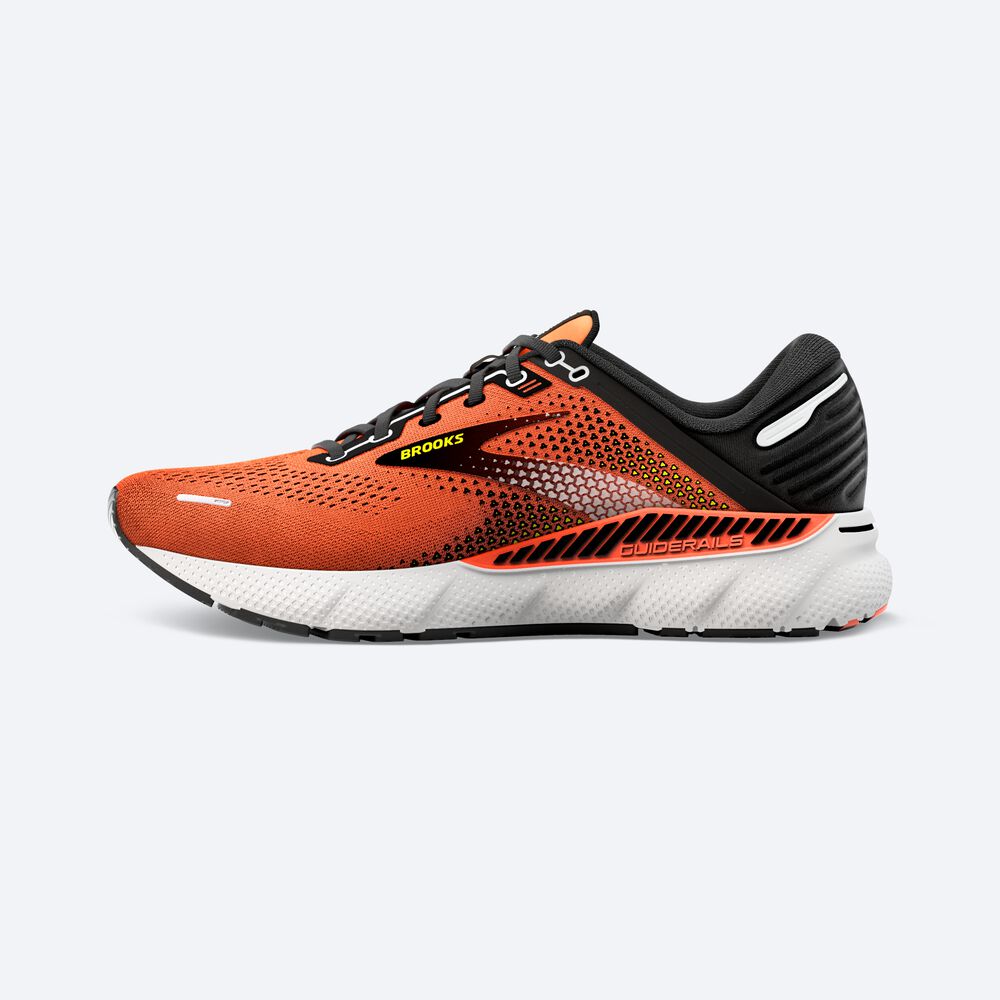 Zapatillas Running Brooks Adrenaline GTS 22 Hombre Naranjas/Negras/Blancas | CUB591723