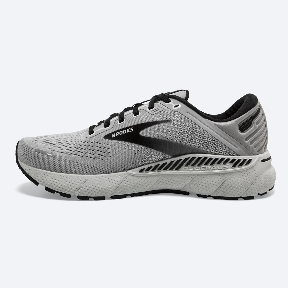 Zapatillas Running Brooks Adrenaline GTS 22 Hombre Gris/Negras | HWK495836