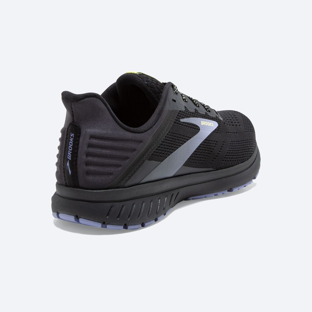 Zapatillas Running Brooks Anthem 5 Mujer Negras/Moradas | YPB291506