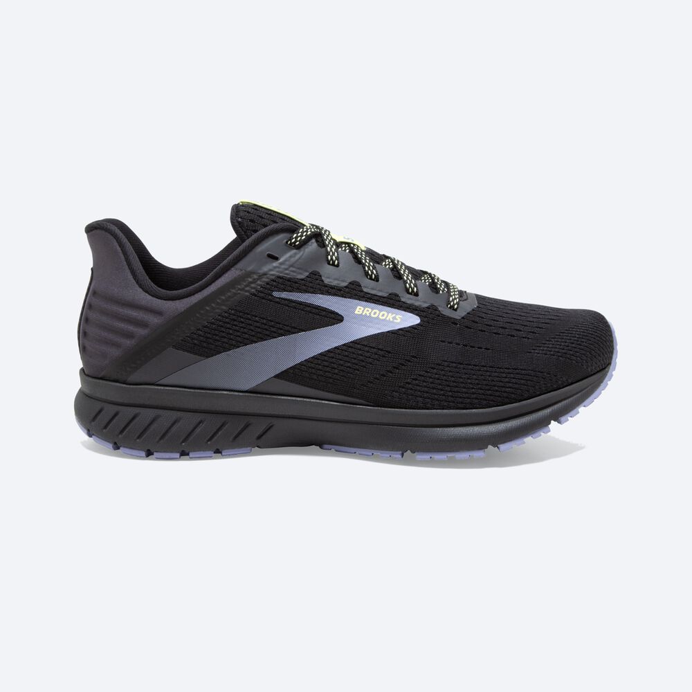 Zapatillas Running Brooks Anthem 5 Mujer Negras/Moradas | YPB291506