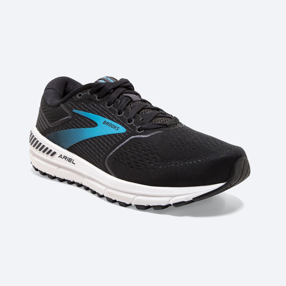 Zapatillas Running Brooks Ariel '20 Mujer Negras/Azules | WPG543097