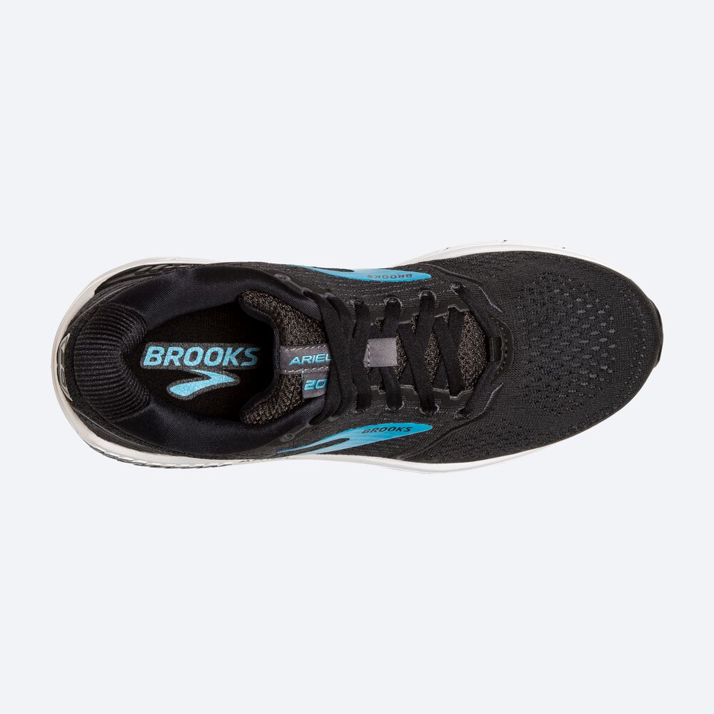 Zapatillas Running Brooks Ariel '20 Mujer Negras/Azules | WPG543097