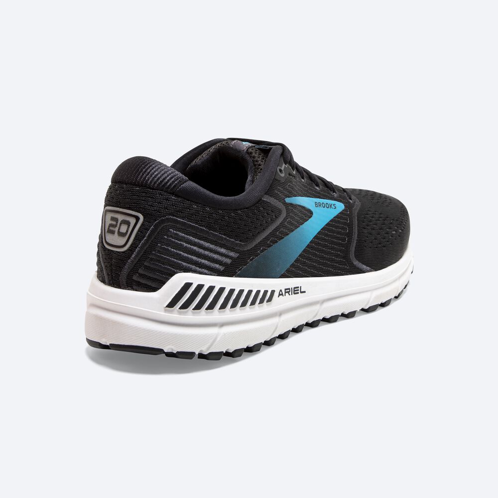 Zapatillas Running Brooks Ariel '20 Mujer Negras/Azules | WPG543097