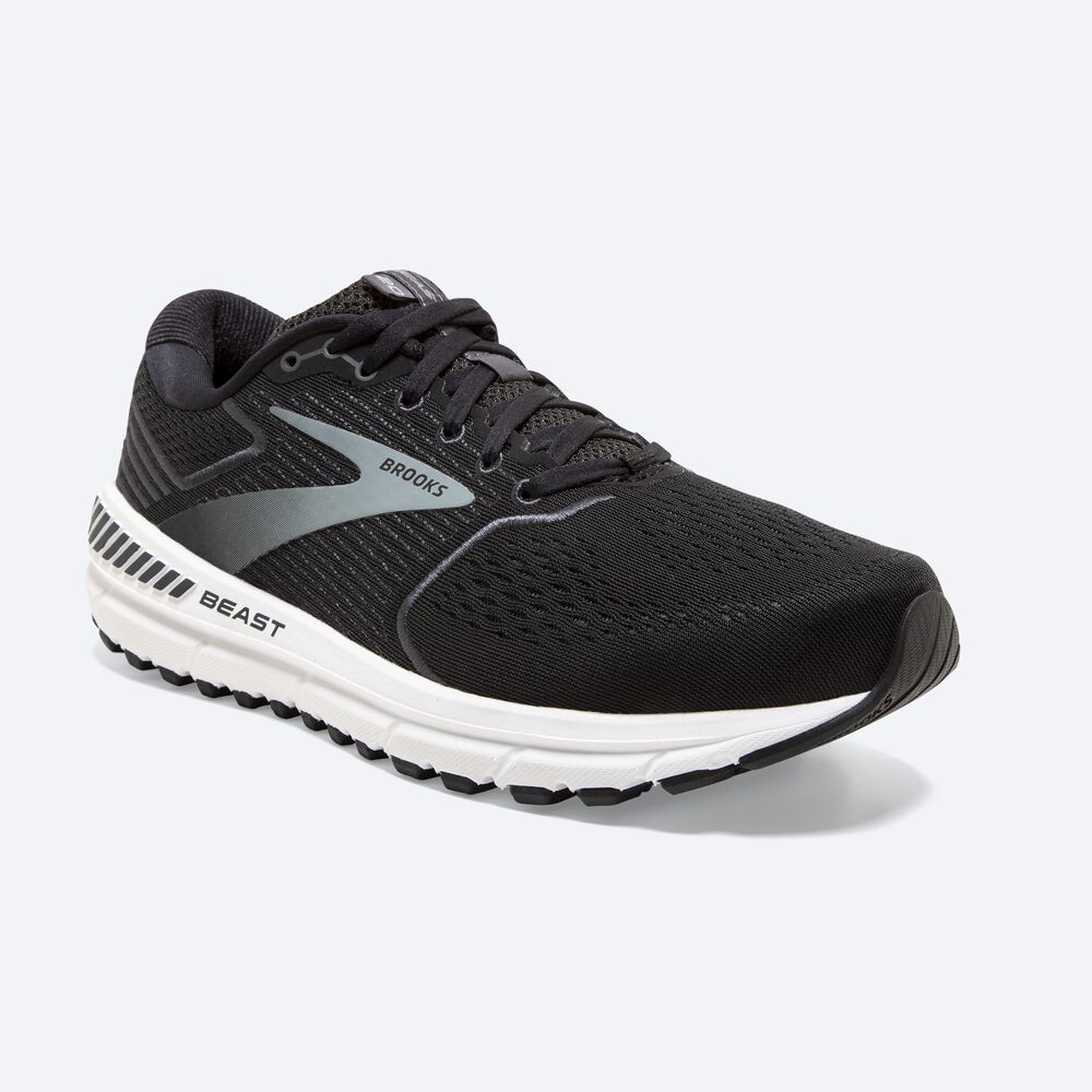 Zapatillas Running Brooks Beast '20 Hombre Negras/Gris | YDX157493