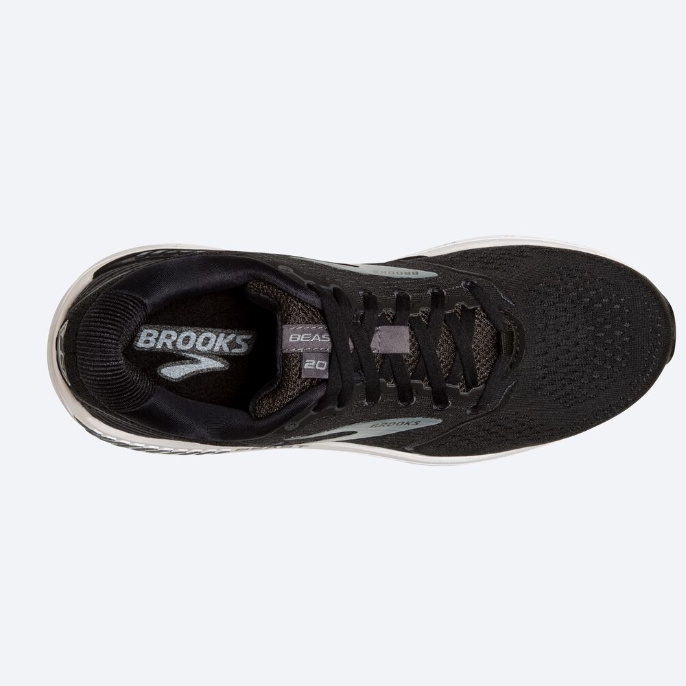 Zapatillas Running Brooks Beast '20 Hombre Negras/Gris | YDX157493