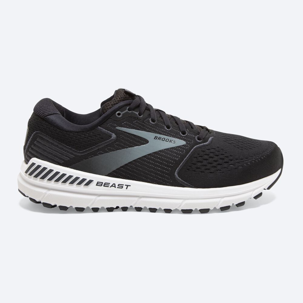 Zapatillas Running Brooks Beast \'20 Hombre Negras/Gris | YDX157493