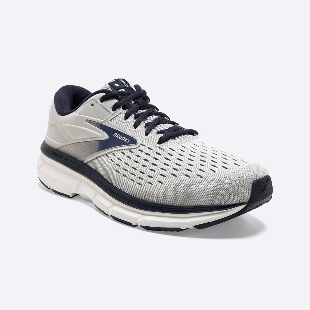 Zapatillas Running Brooks Dyad 11 Hombre Gris/Azul Marino | RJQ087213