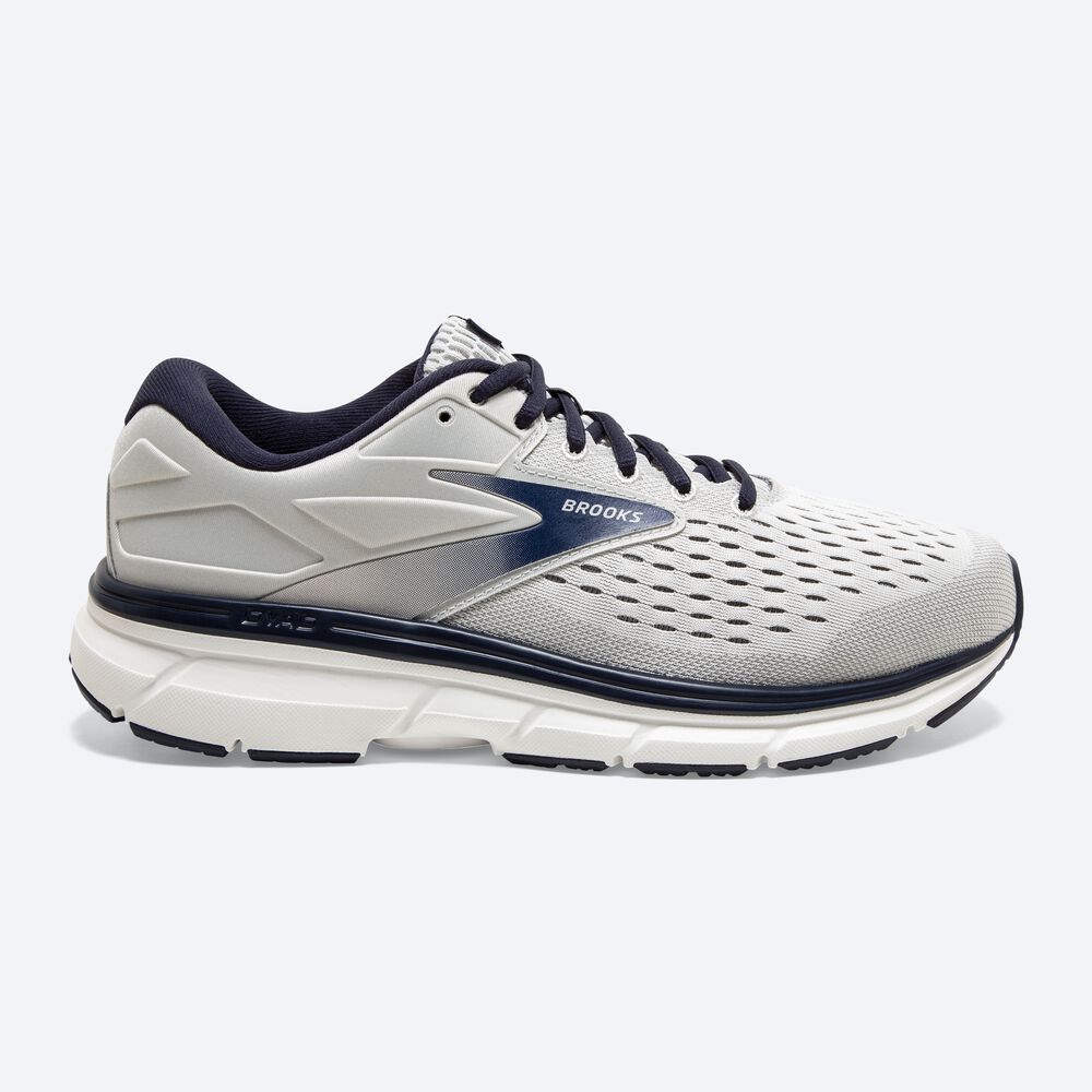 Zapatillas Running Brooks Dyad 11 Hombre Gris/Azul Marino | RJQ087213