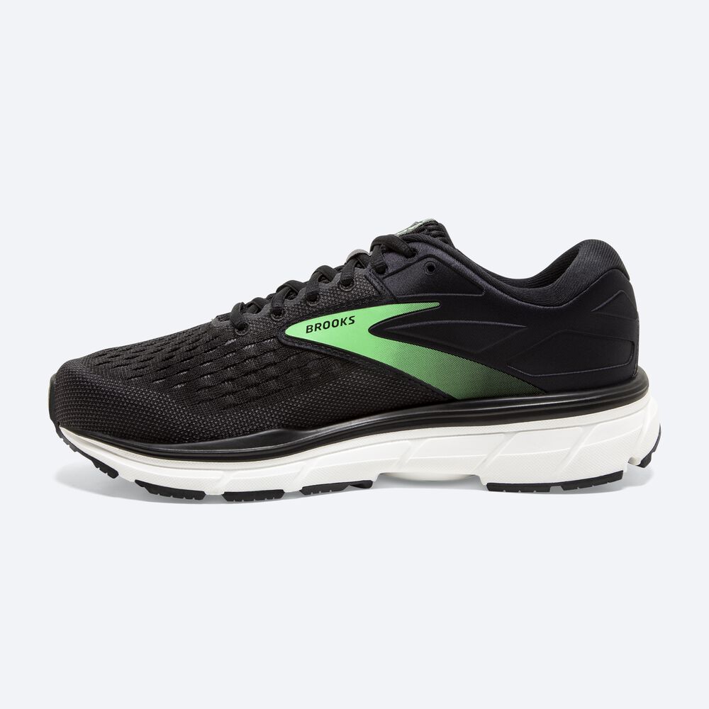 Zapatillas Running Brooks Dyad 11 Mujer Negras/Verde | ZHF634702