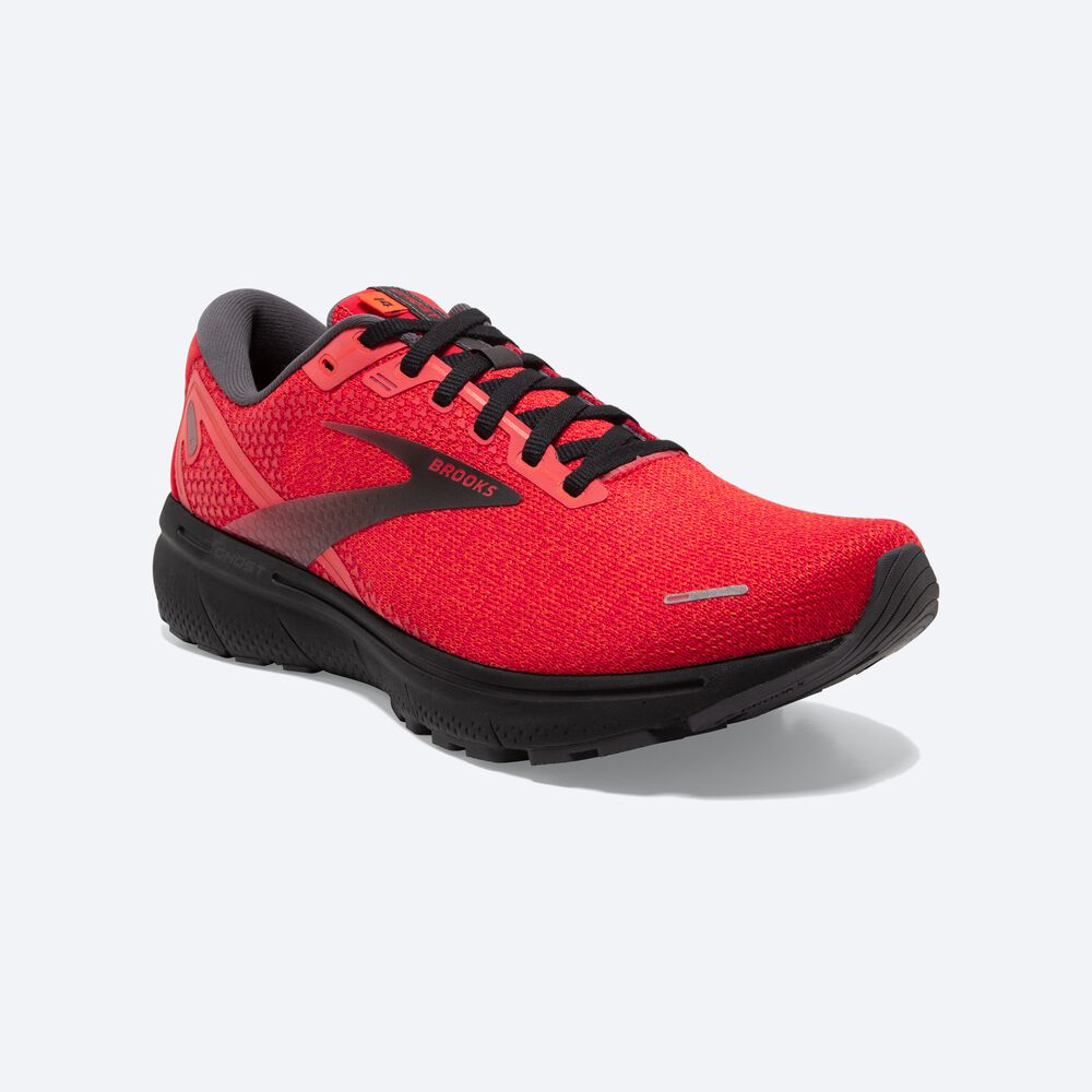 Zapatillas Running Brooks Ghost 14 Hombre Rojas/Rosas/Negras | TBJ354679