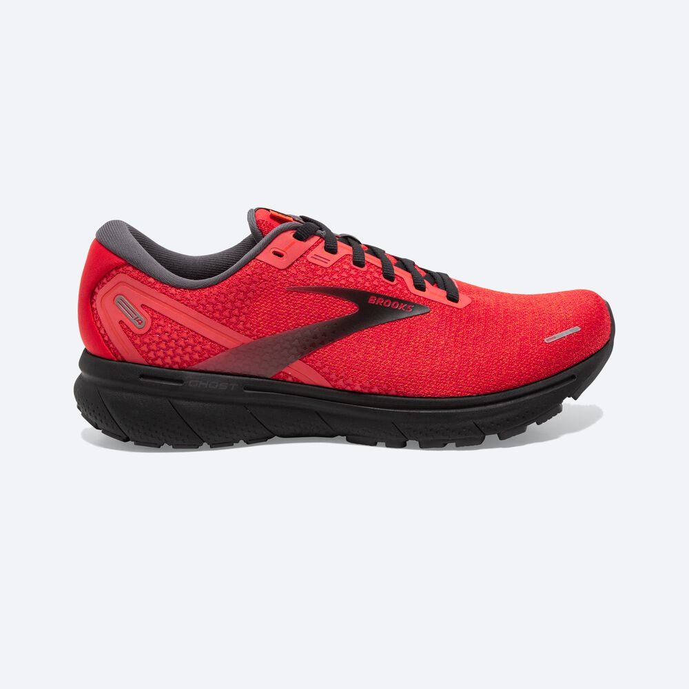 Zapatillas Running Brooks Ghost 14 Hombre Rojas/Rosas/Negras | TBJ354679