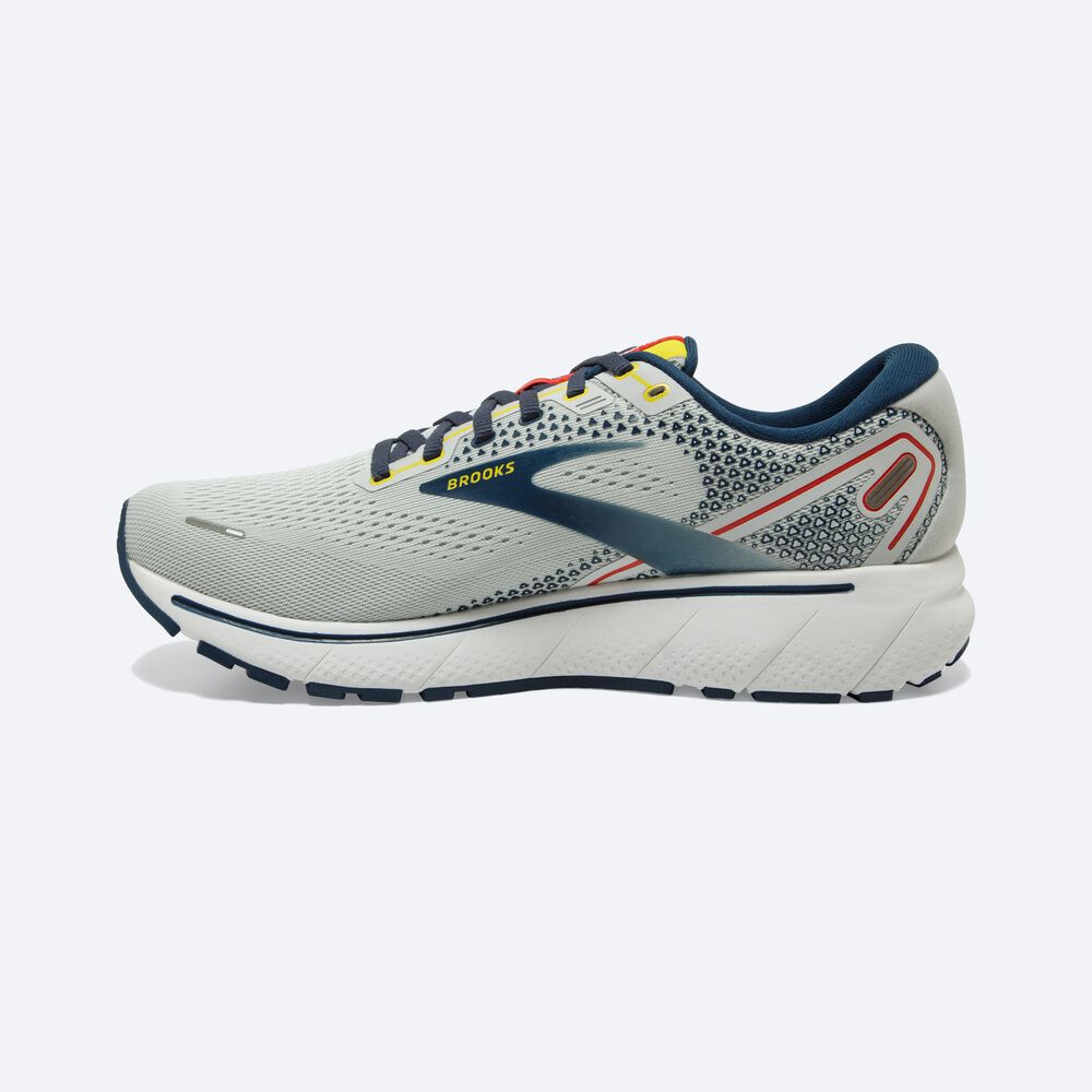 Zapatillas Running Brooks Ghost 14 Hombre Gris/Marrones | VBO326789