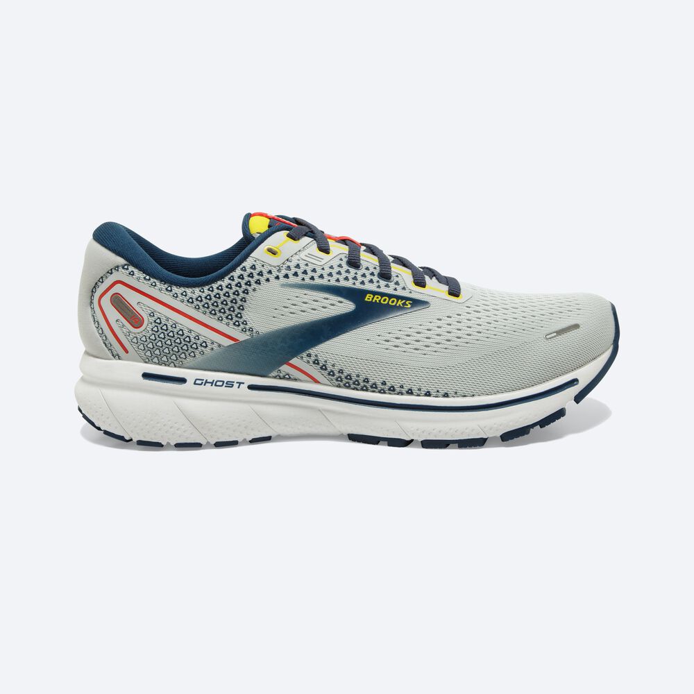 Zapatillas Running Brooks Ghost 14 Hombre Gris/Marrones | VBO326789