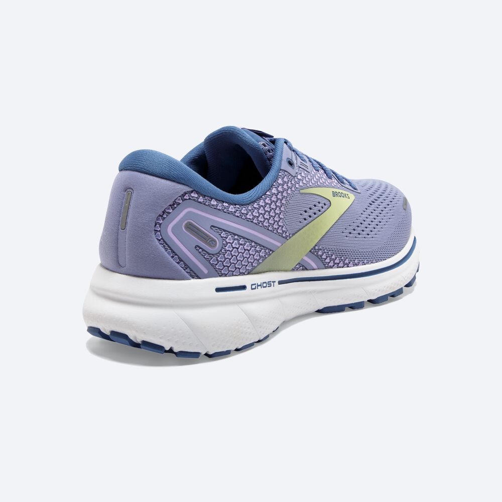 Zapatillas Running Brooks Ghost 14 Mujer Moradas/Verde Claro | FIK316895