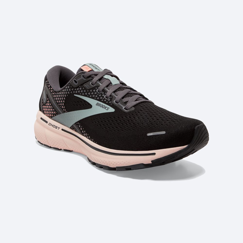 Zapatillas Running Brooks Ghost 14 Mujer Negras | KAJ640158